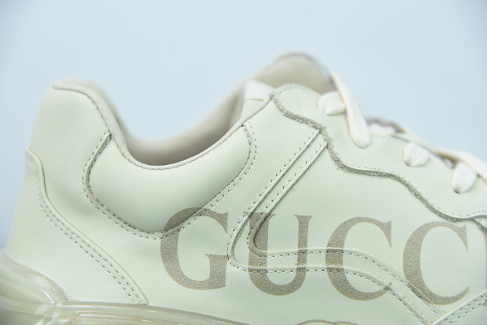 G*u*i logo rhyton vintage trainer sneaker 500877 drw00 9522